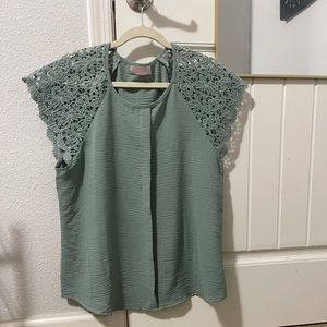 Sage green t shirt